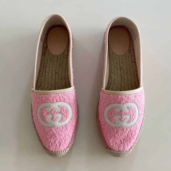 Gucci GG Logo Terrycloth Espadrilles - Picture 5 of 13